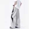Pantalones de Asalto Paracaidista de Color Contrastante para Exteriores para Hombre Primavera y Otoño Nuevo Diseño Americano Holgado Recto Deportivos Casuales Pantalones Largos