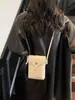 Bolso Cruzado para Teléfono Móvil de Mujer 2026 Nuevo Diseño de Moda Elegante Textura a Cuadros Moderno Ins Gran Capacidad Versátil