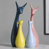Enfeites para Decoração de Casa, Artesanato Moderno de Resina de Luxo Leve Estilo Europeu, Móveis para Sala de Estar, Hall de Entrada, Rack de TV, Bar