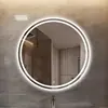 Fabricante de Origen Meike Plataforma Múltiple Comercio Exterior Transfronterizo Espejo de Baño Inteligente Espejo de Baño Cuadrado de Ángulo Recto LED Antivaho