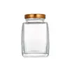 Frascos de Vidrio para Conservas al Vapor, Botellas Vacías, Frascos de Vidrio Resistentes a Altas Temperaturas para Frutas y Melocotones Amarillos, Frascos Sellados, Frascos para Miel, Uso Doméstico de Grado Alimenticio