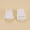 Fivela de Mola de Plástico Personalizada com Duas Aberturas, Fivela Colorida Semi-Transparente de Pressionar Nariz de Porco, Fivela de Sino para Moletom Preto e Branco
