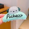 Pinza para el pelo acrílica de Sanrio con forma de perro Yugui, Merlot, Kulomi, para niña, con forma de tiburón