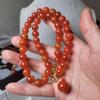 Pulseira de dragão de ágata vermelha natural semente de gelo dragão sangue de fênix pulseira de ágata Lin pulseira de jade fornecimento ao vivo atacado