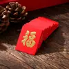 Agita el sonido del mismo mini sobre rojo de monedas palabra de la suerte boda prensa personalizado mini creativo exquisito cobre pequeño sobre rojo