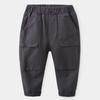 Pantalones casuales de primavera y otoño para niños, pantalones de moda occidental, pantalones para bebés, versión coreana de pantalones de color sólido, marea de una generación de cabello
