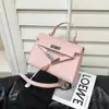 Nova Bolsa Kelly, Fashion e Versátil, Bolsa de Mão de Nicho de Luxo, Cor Sólida para o Dia a Dia, Bolsa de Ombro Transversal para Mulheres