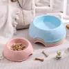 Tazón de Plástico para Mascotas Perro tamaño pequeño Tazón Individual de Plástico para Mascotas Tazón para Gatos Tazón para Perros Comer Beber Tazón para Mascotas Tazón Antideslizante para Mascotas