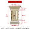 Molde para Maceta de Flor de Acero y Plástico ABS Engrosado, Molde de Cemento para Barandillas de Balcón, Molde de Columna Cuadrada, Molde de Columna Romana para Proyectos de Ingeniería