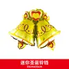 Nueva Serie de Decoración para Fiesta Navideña Muñeco de Nieve Mini Reno Muletas Papel de Aluminio Película de Aluminio Globos Venta al por Mayor Directa del Fabricante