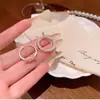 Anillo Nuevo 2024 Nudo de Lazo Ojo de Gato para Mujer Moda Diseño Simple Versátil Doble Capa Índice Dedo Anillo de Perla