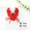 Parches de tela con cuentas cosidos a mano, decoraciones de moda de medusas y estrellas de mar cosidas a mano, accesorios para bolsos, fabricante directo con muestras gratuitas