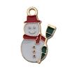 Misturado 135 Natal Pingente Liga Óleo Gota Pingente DIY Jóias Acessórios Papai Noel Boneco de Neve Sino Pingente