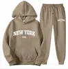 Nova moda europeia e americana outono e inverno masculina plus size espessa casual com capuz manga longa moletom esportivo fitness terno masculino
