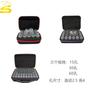 Liyang spot EVA nail art joia de diamante pequeno caixa redonda pequena bolsa de armazenamento caixa de armazenamento de 60 unidades com frasco