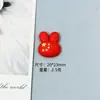 Accesorios de Resina del Día Nacional: Diseños de Bandera Roja de Cinco Estrellas China, Corazón y Mapa para Fundas de Teléfono, Zuecos y Pegatinas para Botellas de Agua