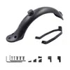 Adecuado para Accesorios de Guardabarros Trasero para Patinete Eléctrico 1S Pro M365 Juego de Tapa de Silicona y Soporte para Luz Trasera