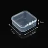 [Quadrada 4,5cm] Caixa de Armazenamento Quadrada de PP Mini Caixa Plástica de PP Caixa para Peças Caixa de Mesa Transparente
