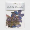Pegatinas 3D Doradas con Foil en Forma de Concha de Mascota Decoración de Pastel de Mariposa DIY Suministros para Fiestas Adornos para Pastel de Mariposa