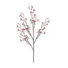Fruta da Prosperidade Fruta de Amora Vermelha Fruta de Amora de Inverno Flor Artificial de Simulação Ornamento Sala de Estar Presente de Inauguração Decoração de Casa Nova Exibição de Ano Novo Arte Floral