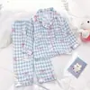 Pijama de Algodón Nube para Niños 2026, Primavera y Otoño, Dibujos Animados para Niñas, Conjunto de Manga Larga y Pantalones Largos, Ropa de Casa para Niños y Niños Mayores