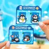 Marcador Magnético de Pingüino para Estudiantes, Lindo y Único Clip Doble Magnético para Página de Libro, Regalo de Papelería, Marcador de Dibujos Animados de Alto Valor