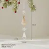 Colgante de Acrílico Transparente Nuevo Ins Transfronterizo Colgante de Cadena Colgante de Vidrio de Alta Transparencia Diseño de Escena de Boda Festiva