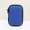 Estoque Disponível Bolsa de Armazenamento Eva, Bolsa para Fone de Ouvido, Bolsa para Câmera Ccd, Carregador de Cabo de Dados, Bolsa Quadrada de Pu com Zíper, Portátil