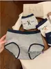 "Niña Llena de Energía" Oso Suave de Algodón Ropa Interior de Algodón Puro para Mujer, Calzones de Algodón Puro para Niñas