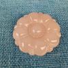 Mineral de jade A Bienes Jade afgano Almidón de raíz de loto Buda Guanyin Flor Colgante rico Talla de jade Colgante de jade
