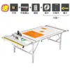 Mesa de Sierra para Carpintería Elevable Decoración de Carpintería Mesa de Operaciones Sierra de Mesa Banco de Trabajo Portátil Plegable Multifuncional Pequeño Otro