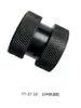 Máquina de Costura com Zíper de Nylon de Alta Velocidade Peças T7 Roda de Borracha Rolo de Ferro Núcleo da Roda de Borracha Roda Sleeve de Mesa Assento da Roda de Borracha Combinação