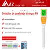 Hengxin AZ8693 medidor de PH ácido-base resistente a alta temperatura Laboratório caneta de teste de PH de tubo longo