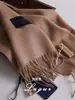 Versão avançada ~ versão lã de cordeiro! Cachecol de Lã Merino Australiana Cor Sólida Inverno Novo Estilo Cachecol para Casal