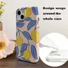 Morandi Rosa Claro Limón Planta Iphone18Pro Chicas Nuevo Estuche para Teléfono Móvil Apple 16Pro Película Estuche Rígido
