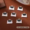 Accesorios de Arte para Uñas Estilo Nuevo Mini Bolso de Moda Dibujos Animados Metal Esmalte Estilo Chanel Decoraciones para Uñas de Niña