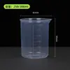Copo de Medição de Plástico com Escala 50/100ml 250Ml1000Ml500 Equipamento Experimental Cozinha Copo Medidor Pequeno