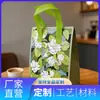 Bolsas de Empaque para Llevar de Tela No Tejida Engrosada Ecológicas con Logo Personalizado, Bolsas Térmicas para Llevar de Té con Leche, Personalización en Masa