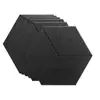 Decoración de Pared Hexagonal de Fieltro Reductora de Ruido para Sala de Estar, Dormitorio, Guardería, Fondo para Exhibición de Obras de Arte, Pegatina de Pared