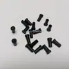 Tapa de Polvo Metálica para Conector de Fibra Óptica SMA905 Tapa Protectora para Virola Tapa de Polvo Transparente Tapa de Polvo para Equipo Láser