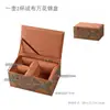 Caixa de brocado Wan Hua de flanela, bule de chá, artesanato, ornamentos, caixa de presente, estilo chinês, requintado, roxo, caixa de embalagem de pote de areia