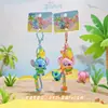 Llavero Colgante de Dibujos Animados Hula de Playa de Verano Jinnew & Stitch Muñeca Periférica Divertida de Película