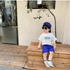 Camiseta de Manga Corta de Algodón Puro para Niños y Niñas Verano 2026 Nuevo Estilo Tallas Pequeñas y Medianas para Niños Manga Corta Bebé Dibujos Animados Top para Niños Camiseta