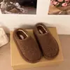 Pantuflas de algodón para mujer para invierno y exteriores, de suela gruesa, con diseño de punta cerrada, forro de felpa, suela suave, adecuadas tanto para el hogar como para ir al trabajo, talón completamente cerrado, versátiles y cálidas