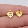 13x 10mm 1.2g multicolor comercio exterior aleación de zinc accesorios lindo animal garra de perro colgante