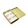 Caja de Lata Redonda de Gelatina de Piel de Burro de Jujuba Producto para Cuidado de la Salud Caja de Lata de Producto de Nutrición para la Salud Caja de Lata con Tapa y Base Cielo y Tierra