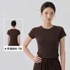 Conjunto de Yoga de Modal para Mujer, Adelgazante, Amigable con la Piel, Transpirable, Conjunto de Cuatro Piezas para Entrenamiento de Pilates y Running