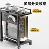 Soporte para Host de Computadora Debajo del Escritorio Colgante Móvil Base de Chasis Ventilación Refrigeración Elevación Estante de Almacenamiento Bandeja Soporte