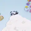 Yt Dibujos Animados Infantiles Animal Panda Estilo Fresco Decoración Diario de Recompensas Cristal Fantasía Vintage Relieve 3D Pegatinas