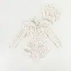 Traje de baño de verano de secado rápido para niños, nuevo y lindo traje de baño de una pieza con mangas largas para protección solar para bebé, traje de baño para niñas